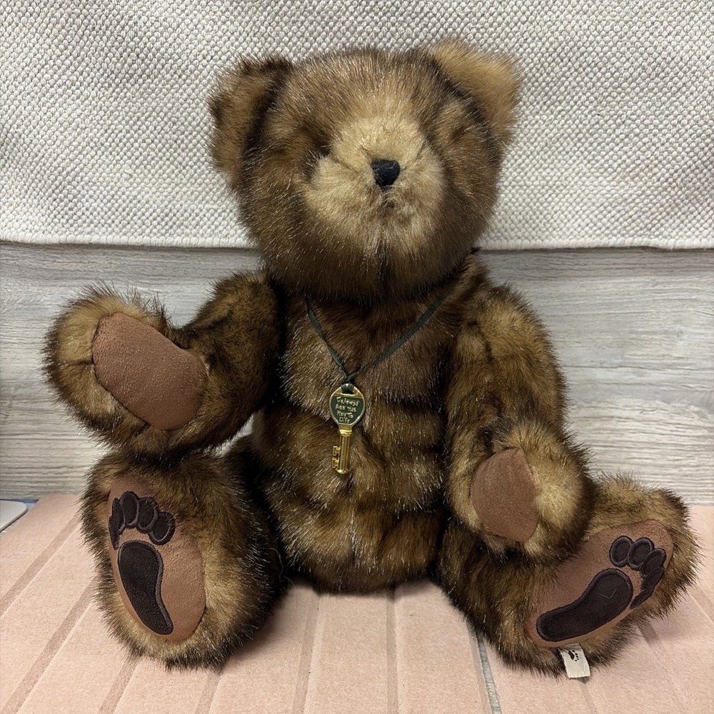 Boyds Plush BEA GOODFRIEND, 16" Jointed Stuffed Bear With Tag (C7)
